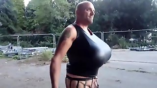 bottle,crossdresser,spandex
