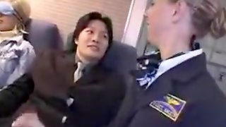 bottle,stewardess
