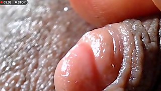 big clit,bottle,clit,close up