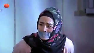 arab,bottle,gagging