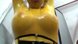 bottle,gloves,latex,mask,rubber