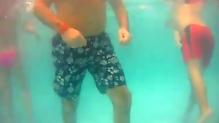 bottle,pool,spy,underwater